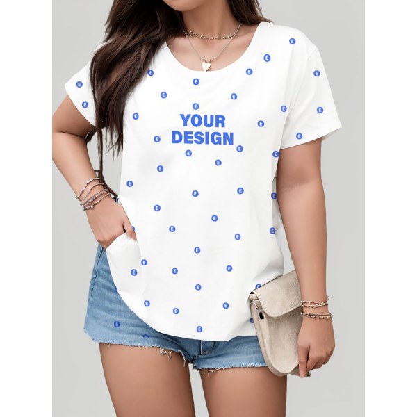 Women’s Plus Size U-Neck T-Shirt