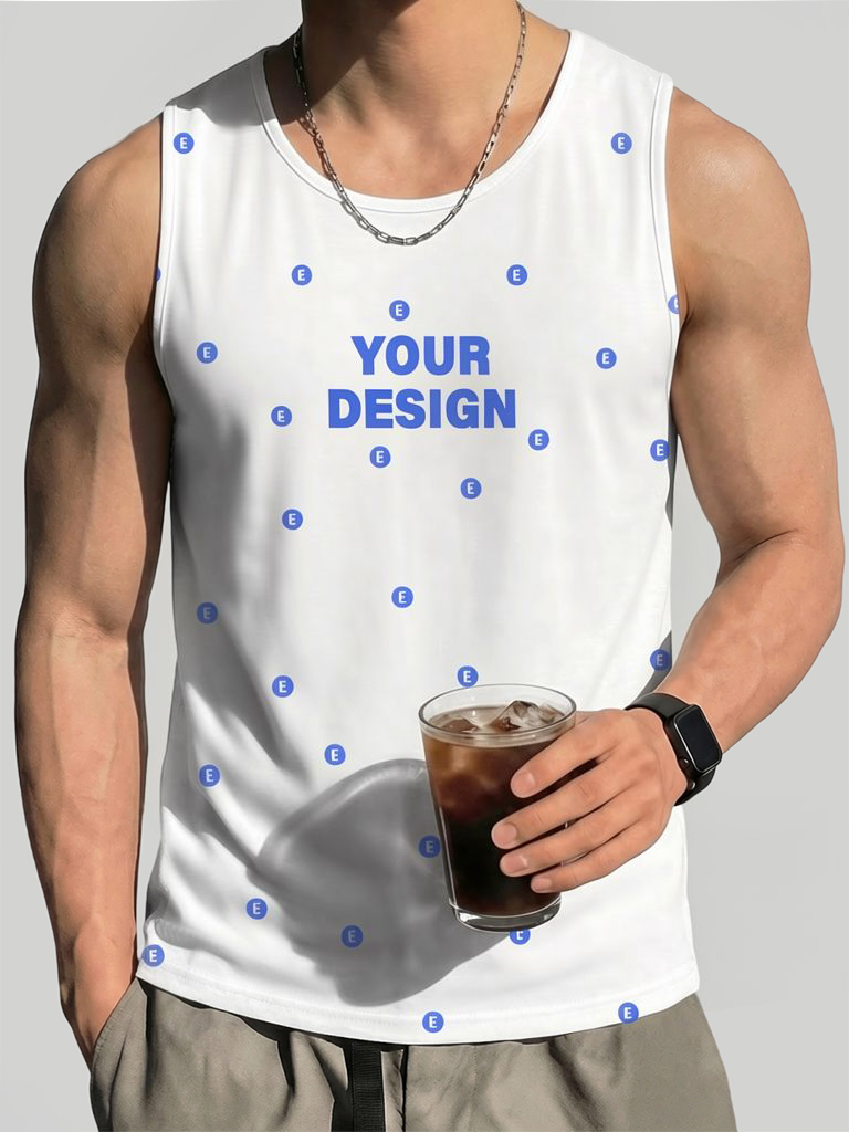 Men's Sleeveless Tank Top 1
