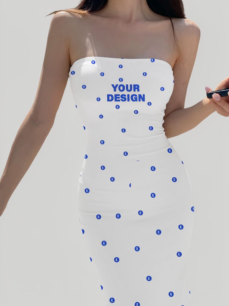 Women’s Strapless Dress 1