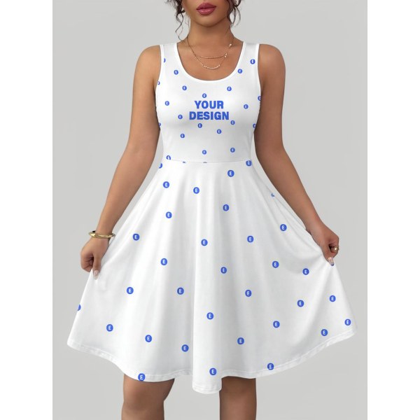Women’s Sleeveless Skater Dress