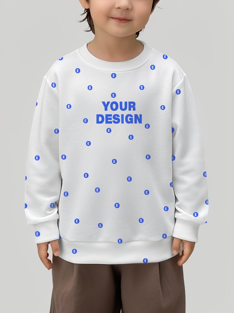 Kids’ Crew Neck Sweatshirt 1