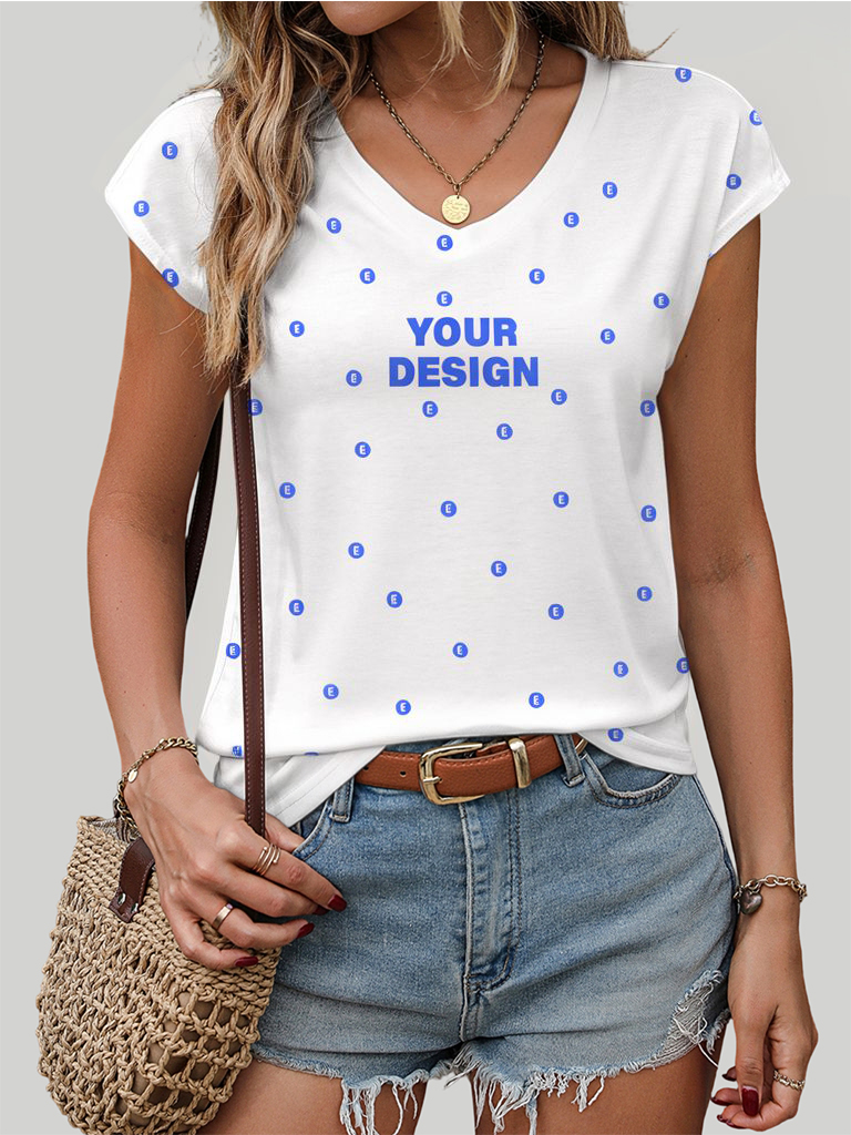 Women’s V-Neck T-Shirt 1
