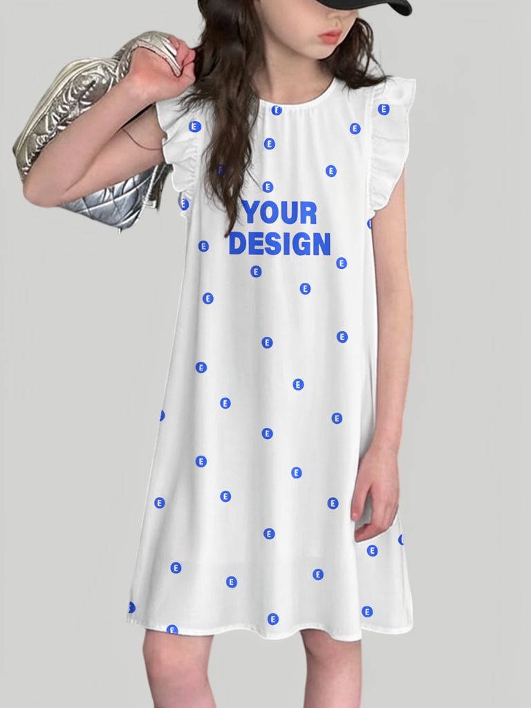 Girls’ Sleeveless Dress 1
