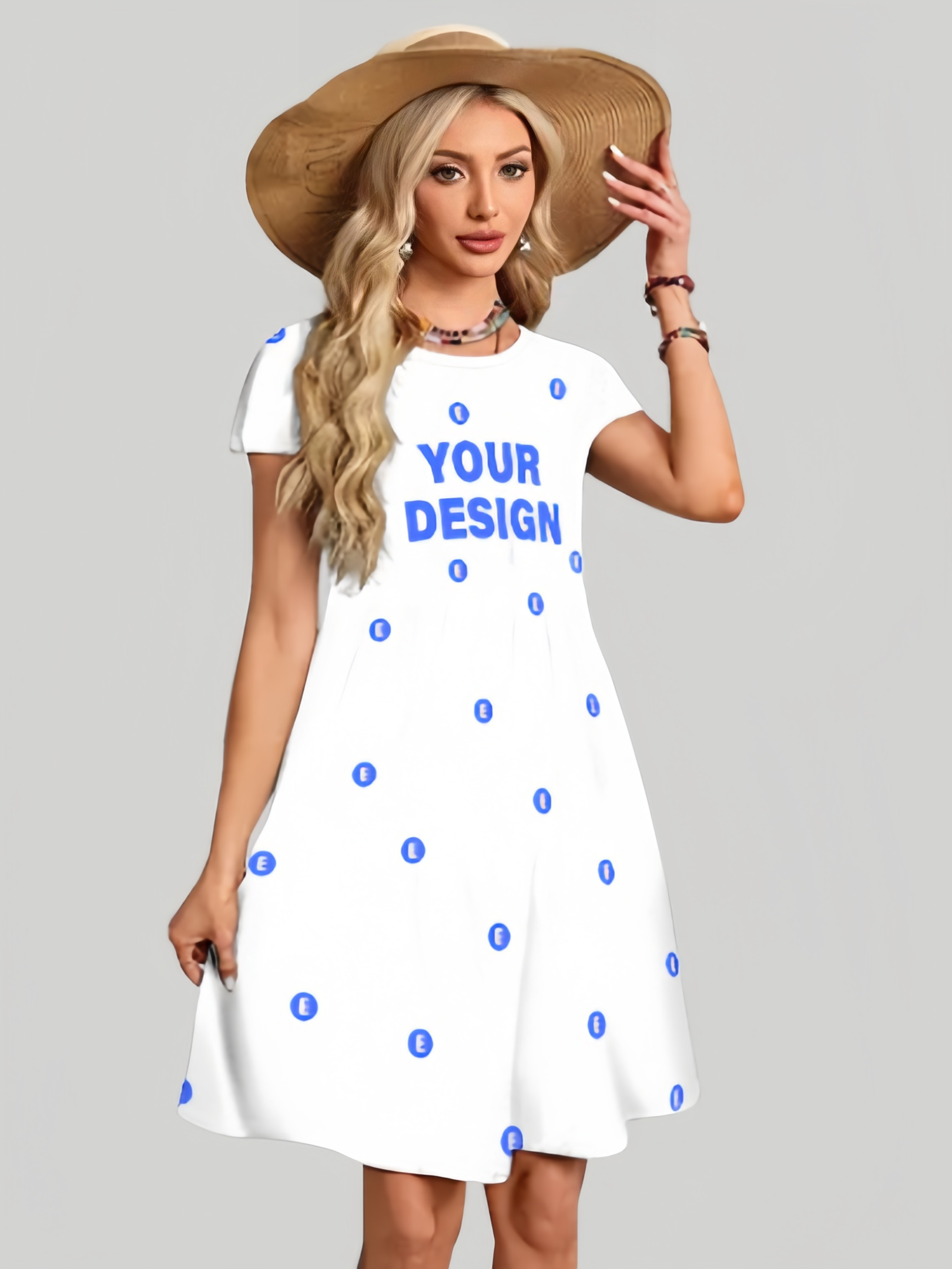 Women’s Plus Size Maxi Dress 1